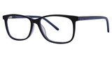 Elan Collection Eyeglasses 3038 Black/Purple