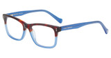 Lucky Brand Eyeglasses D724 Tortoise Blue