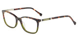 Lucky Brand Eyeglasses D225 Green Tortoise