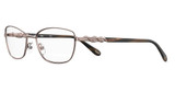 Safilo Emozioni Eyeglasses EM 4397 LT BROWN L/0TUI