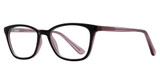 Eye Q Eyewear Eyeglasses SW528 BLACK/PINK/BLACK