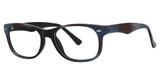 Modern Plastics I Eyeglasses Immediate black/navy/red matte
