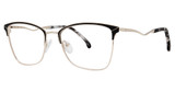 Modern Art Eyeglasses A609 black/gold