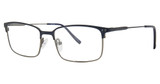 Elan Collection Eyeglasses 3428 Gunmetal/Blue