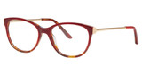 Vavoom/Vivian Morgan Eyeglasses 8103 Ruby/Tortoise