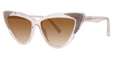 Vera Wang Eyeglasses Caroline Crystal Pink/PK