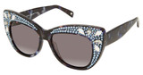 Jimmy Crystal New York Eyeglasses JCS545 Azure/AZURE