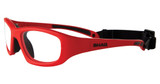 Shaq Eye Gear Eyeglasses Shaq Eye Gear 101Z Red/Black/162