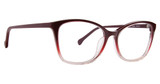 Trina Turk Eyeglasses Cameran CLARET/CLT