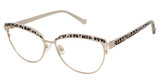 BETSEY JOHNSON Eyeglasses LUXE GOLD/GLD