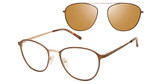 REVOLUTION Eyeglasses KEARNY BROWN/BRN