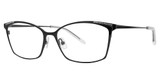 Vera Wang Eyeglasses Violette Black/BK