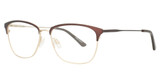 Elegante Eyeglasses ELT117 Chocolate/6