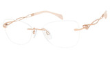 Line Art Eyeglasses XL 2147 Rose Gold/RG