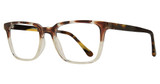 Eye Q Eyewear Eyeglasses STRATFORD TORTOISE CRYSTAL/TORTOISE
