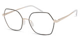 Eco Eyeglasses BONAIRE Black / Gold/BKGD