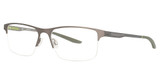 Nike Eyeglasses NIKE 8045 BRUSHED GUNMETAL/CARGO KHAK/076