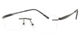 AirMag Eyeglasses AIRMAG A6370 Black/C3