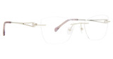 Totally Rimless Bria(327) Silver/SILV