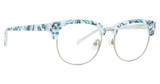 Vera Bradley Eyeglasses VB Luna Cloud Vine/CLV Vera Bradley Eyeglasses VB Luna Cloud Vine/CLV