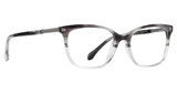 Badgley Mischka Eyeglasses Maelie Grey Horn/GYHO