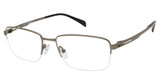 TLG Eyeglasses NU042 MATTE GUNMETAL/C03