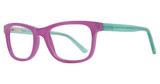 Eye Q Eyewear Eyeglasses SW529 Purple/Aqua/PURPLE
