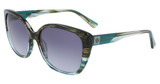 Anne Klein Eyeglasses AK7071 TEAL ANIMAL/320