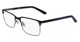 Dragon Eyeglasses DR2015 MATTE BLACK/NAVY HORN/002