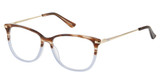 Ann Taylor Eyeglasses AT339 BROWN LAVENDAR/C03