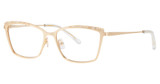 Vera Wang Eyeglasses Ivee Gold/YG
