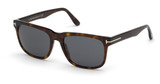 Tom Ford Eyeglasses FT0775 dark havana / smoke/52A