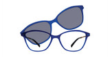 Vivid Eyeglasses VIVID 6028 shiny blue/tortoise