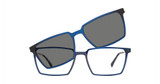 Vivid Eyeglasses VIVID 6029 matt blue/tortoise