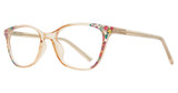 Affordable Designs Eyeglasses Daphne Beige