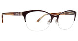 Badgley Mischka Eyeglasses Elisabeth Plum/PLUM