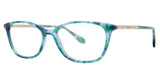 Lilly Pulitzer Eyeglasses Mila Ocean Tortoise/OC