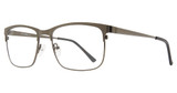 Affordable Designs Eyeglasses Zachary Gunmetal