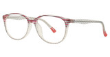 Zimco Eyeglasses Attitudes 53 Red Stripe
