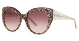 Bebe Eyeglasses BB7231 BURGUNDY ANIMAL/610