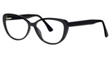 Modern Times Eyeglasses Acquainted black