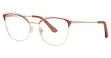 Genevieve Boutique Eyeglasses Actually burgundy/gold