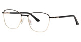 Genevieve Paris Design Eyeglasses Situation black/gold