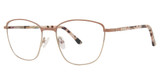Genevieve Paris Design Eyeglasses Situation taupe/gold