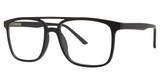 Modern Times Eyeglasses Compete black matte
