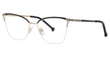 Genevieve Boutique Eyeglasses Sacred black/grey/gold