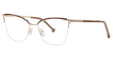 Genevieve Boutique Eyeglasses Sacred mink/taupe/gold