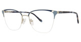 GB+ Eyeglasses Alluring royal blue/grey/gunmetal