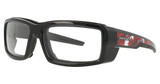 ArmouRx Eyeglasses 6014 BLACK WITH CDN FLAG/CAN
