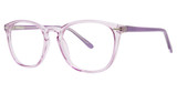 Modern Plastics II Eyeglasses Achieve lilac crystal